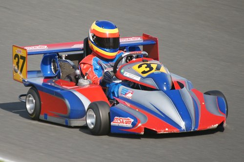 Uitstekend debuut Barry de Boorder in superkarts